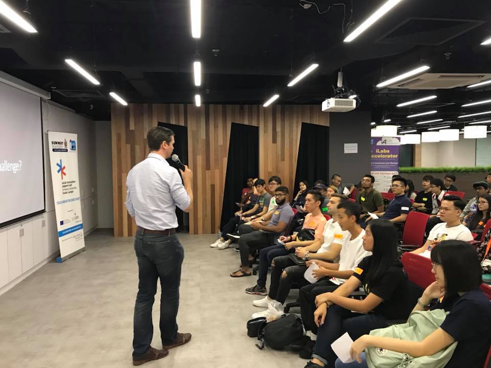 Matt van Leeuwen at Sunway iLabs