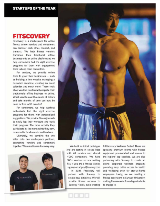 PC.com - 5 startups (Page 6 - Fitscovery)