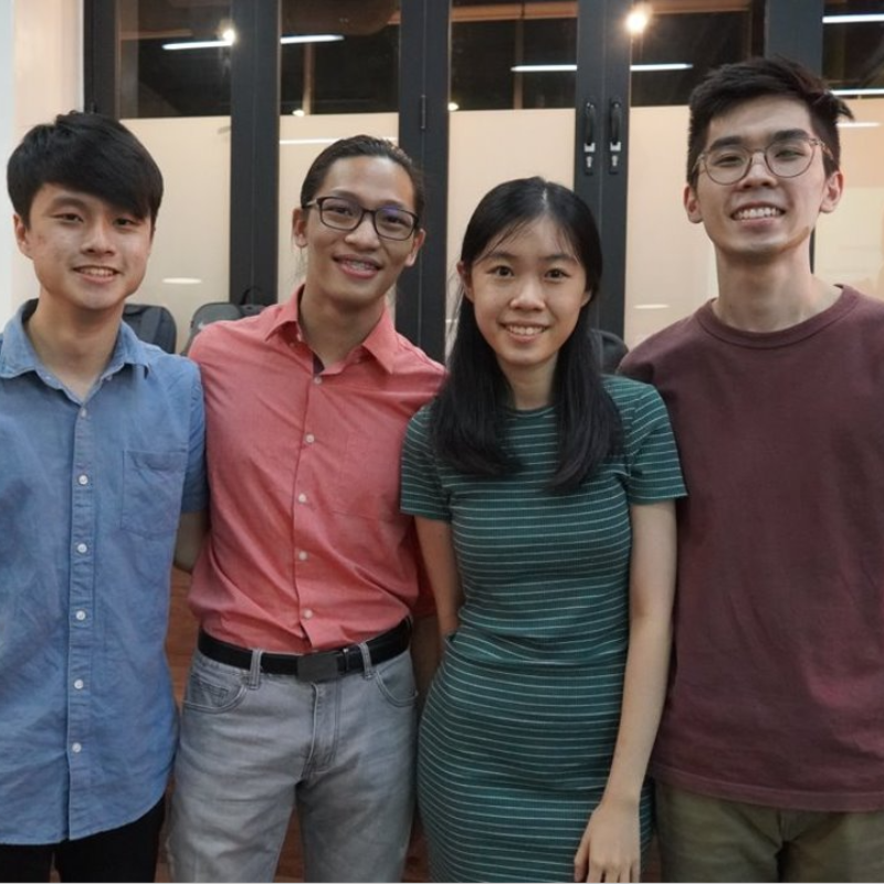 Teoh Wei Ean, Davin Lee, Tan JiaJun, Un Kai Wen